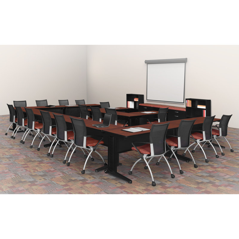 Nevjana Fusion training table, Cerisier, H 29 po x L 84 po x l 24 po