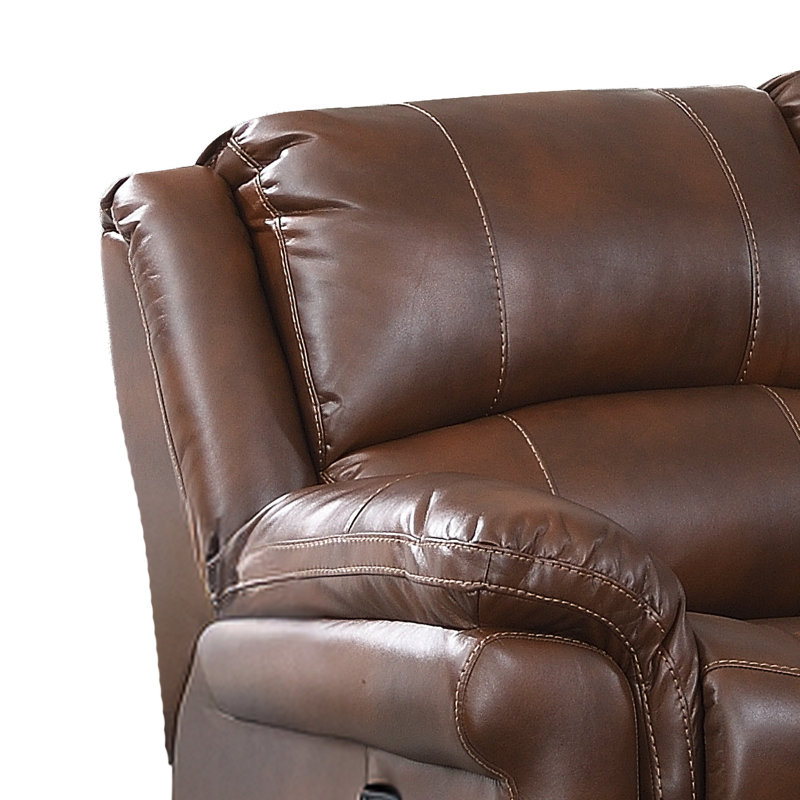 Arles 2 Seater Reclining Loveseat, Tan, Power