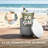 Portable Storage Box, Pool Ice Cooler, Cooler Side Table, Modern Balcony Table