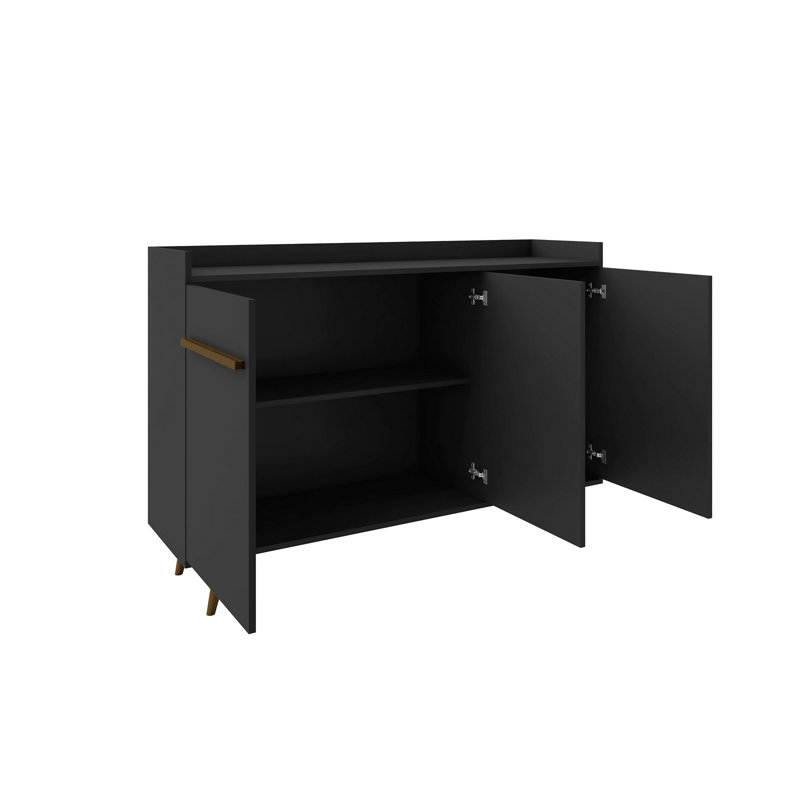 Bradley 54" Sideboard, Black