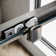 35" - 36" W x 72" H Double Sliding Framed Square Shower Enclosure with 1/4" Clear Tempered Glass