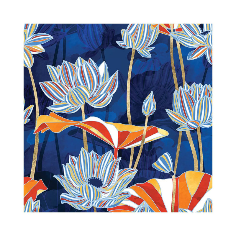 «Bold Botanical», reproduction d'impression, Toile tendue, Aucun mat, H 37 po x l 37 po x P 1,5 po