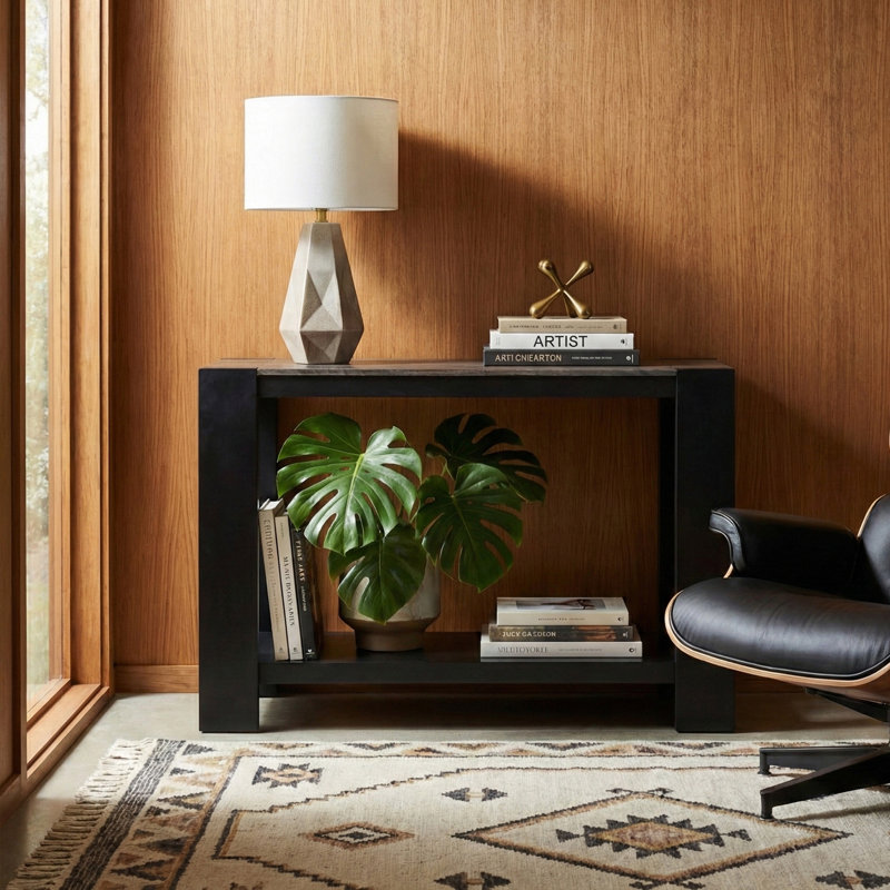 Console Caroyn Axis, Olive Gray