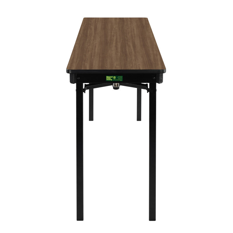 Table pliante Max Seating, Noyer, L 72 po