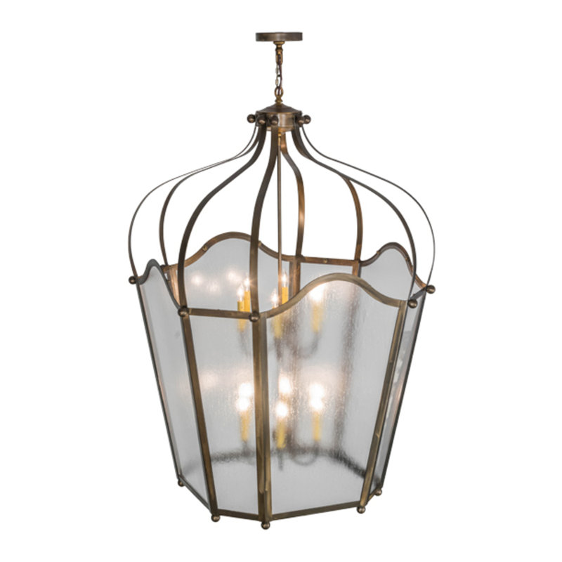 Citadel 12 - Light Chandelier, Antique Copper