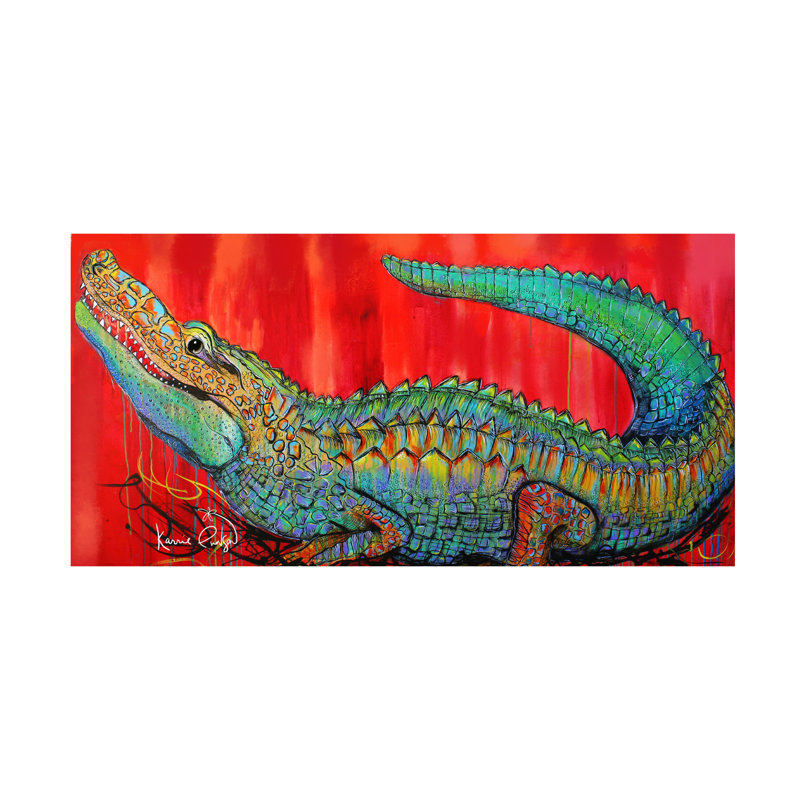 Art sur toile Karrie Evenson, H 16 po x l 32 po