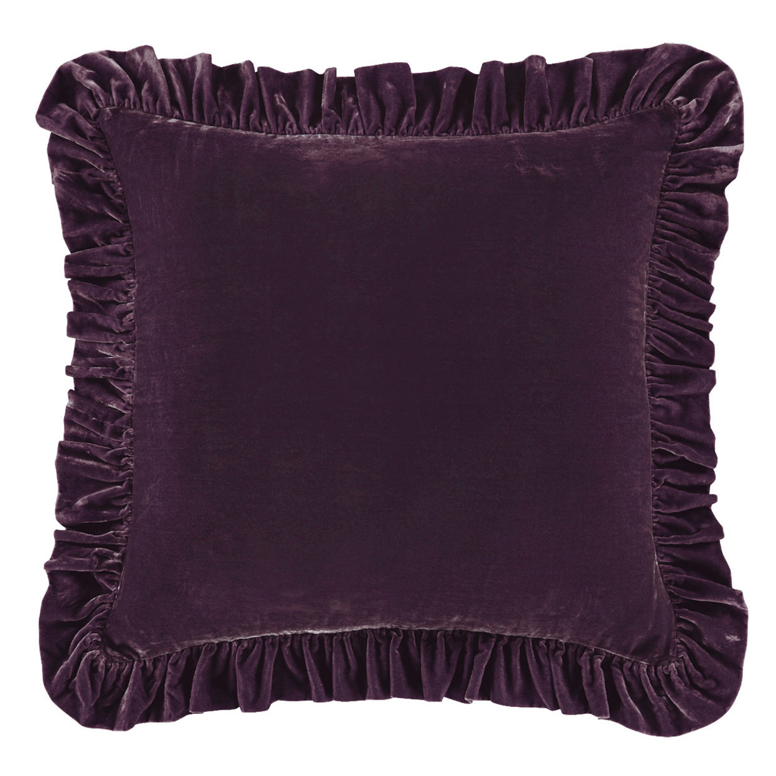 Stella Velvet Shams, Dark Violet