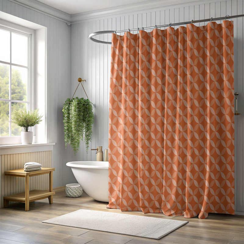 Fall Burst - Premium Shower Curtain, 74"H x 71"W