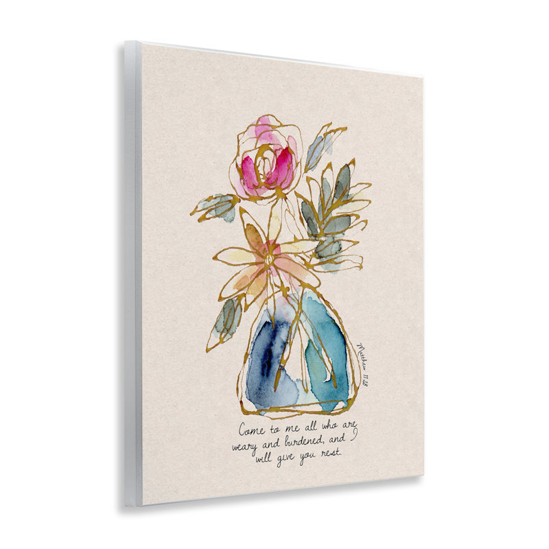 Art mural «Come To Me Faith Bouquet», design par Lisa Nohren