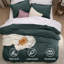 Housse de couette en microfibre Bed Bed - ensemble de literie extra doux en coton prélavé (ensemble de 3)-1546097802-1558598734