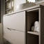 80mm Single Bathroom Vanity with Ceramic Basin