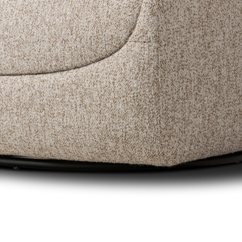 Ezra Swivel Armchair, Yuma Dove