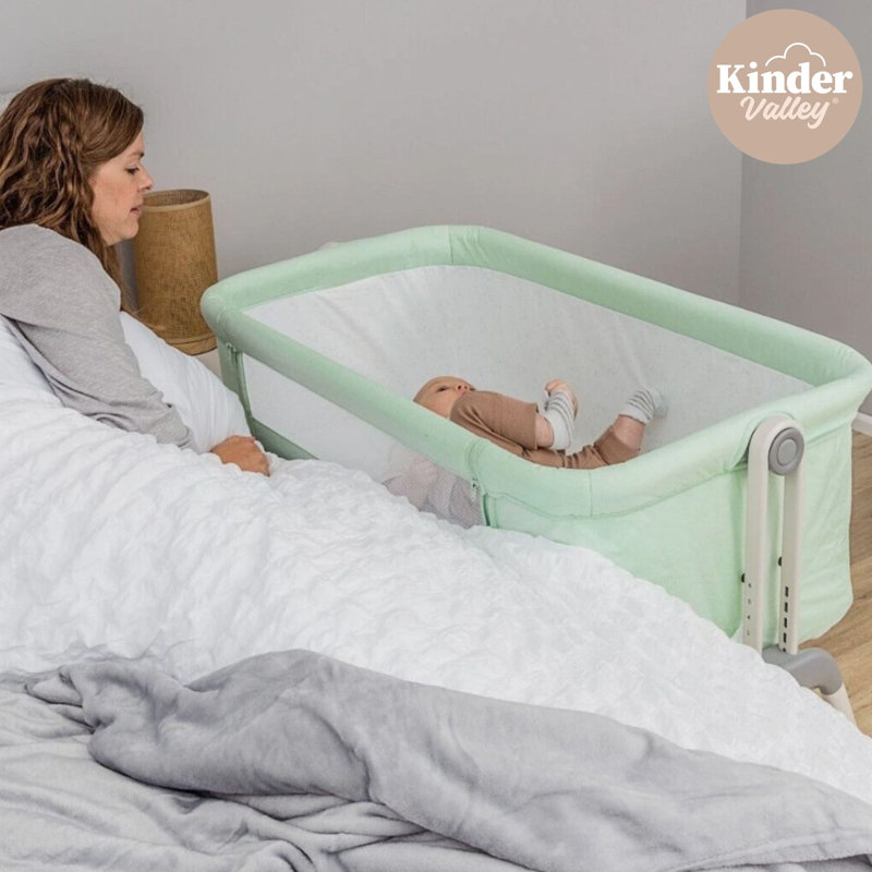 Snoozie Cot Bed, Mint