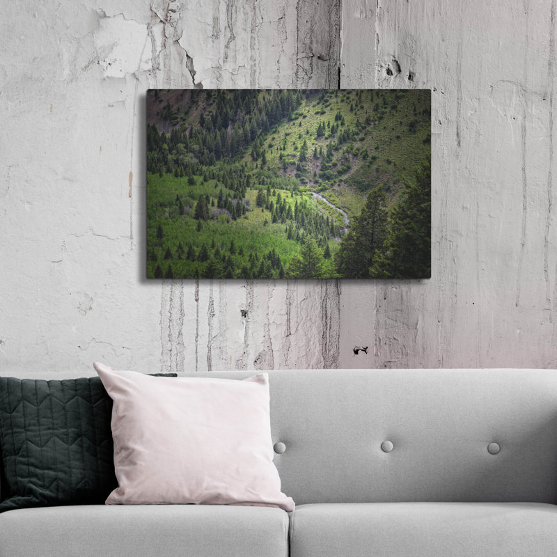Mur en métal Millwood Pines «Sun Valley» par Rick Berk, H 24 po x l 36 po