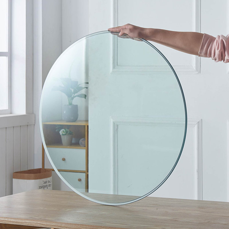 18.11 inch,Tempered glass table top