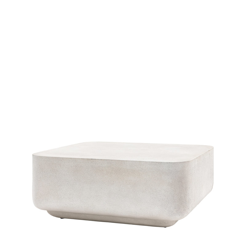 Charlierae Conrete Look Coffee Table 75x75x30cm
