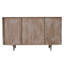 Tv Console With Cane Doors