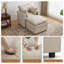Repose-pieds carré avec rangement 27,2 po-372307251