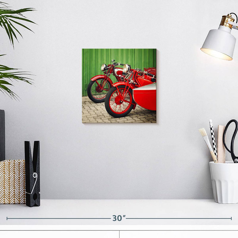 Mehar Italian Motorcycles, 10" H x 10" W