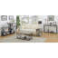 Console avec tablette, faux bouleau / noir