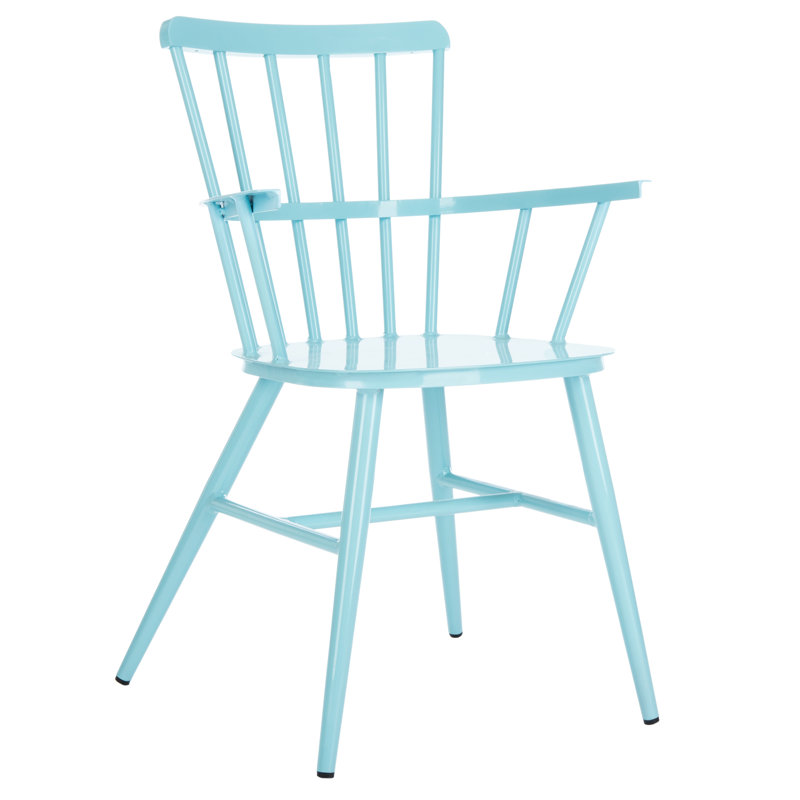Clifton Outdoor Dining Side Chair, Baby Blue