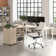 Bush Business Furniture Hustle 72W X 30D Computer Desk And Storage Cabinet With Drawers And Shelves