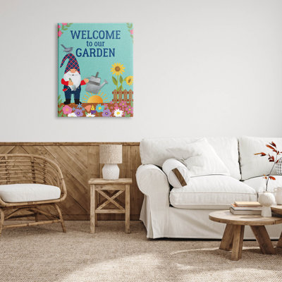 «Welcome To Our Garden», estampe numérique par Linda Birtel