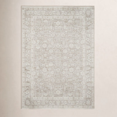 Amber Lewis x Loloi Zuma Sand Stone Oriental Rug