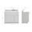 Partham 43'' Single Bathroom Vanity with Carrara Marble Top-70317104