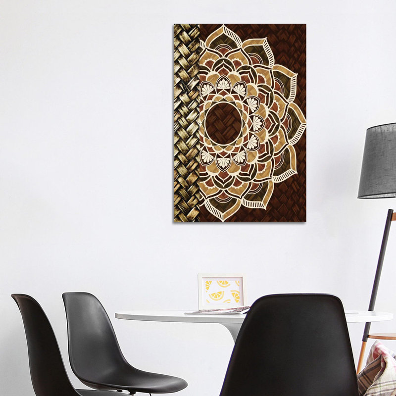 Mandala Weave I 1 Piece Wrapped Canvas Wall Art, 101.6 cm H x 66.04 cm W x 1.91 cm D