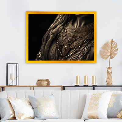 Niajah Portrait Of A Boho Chic Woman V - reproduction sur toile
