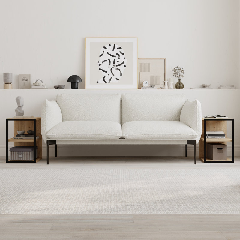 Sebi Side Table Set, Sapphire Oak