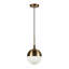 Luminaire suspendu sphérique 1 lumière Caillin-1376785708