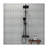 Stencil 4" x 12" Glazed Porcelain Half Moon Wall Tile (20 PC Per Carton) (5.81 SQFT Per Carton)-112763909
