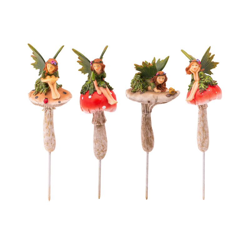 Ensemble de 12 piquets de jardin Rockridge