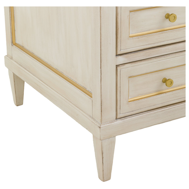 Matteo End Table, Champagne Mist