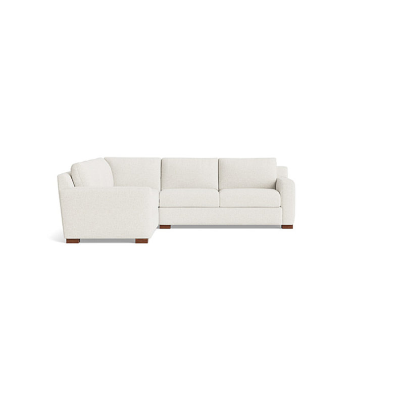 Catalina Sectional, Performance Weave - Onyx, Left Hand Facing