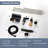 1 Handle Bathroom Waterfall Faucet with Diverter-81844677