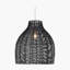 Shamokin 1 - Light Black Bell Pendant-331816595