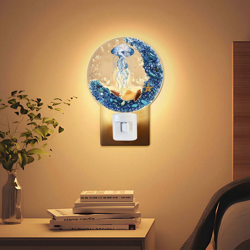 Veilleuse murale décorative en acrylique
