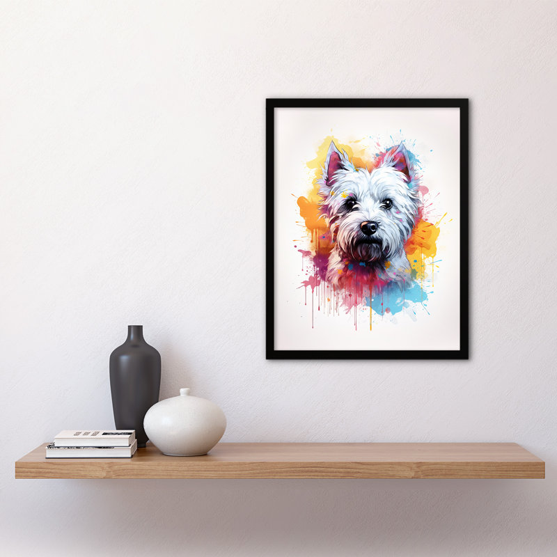 West Highland Terrier - Single Picture Frame Print