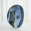 Obsidian Folded Plate-Metallic Black