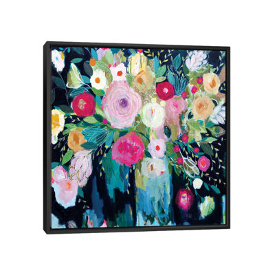 « follow the roses », impression sur toile