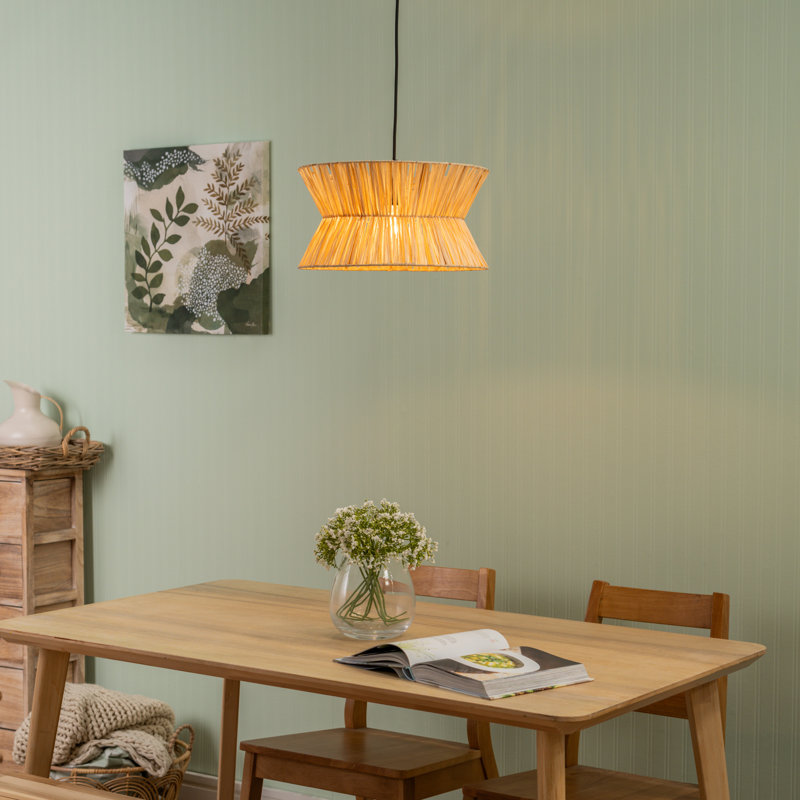 20cm H Paper Hourglass Lamp Shade ( Clip On ) in Beige