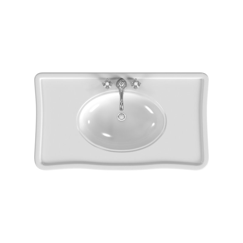 Grand Astoria 42.12'' L Bathroom Sink