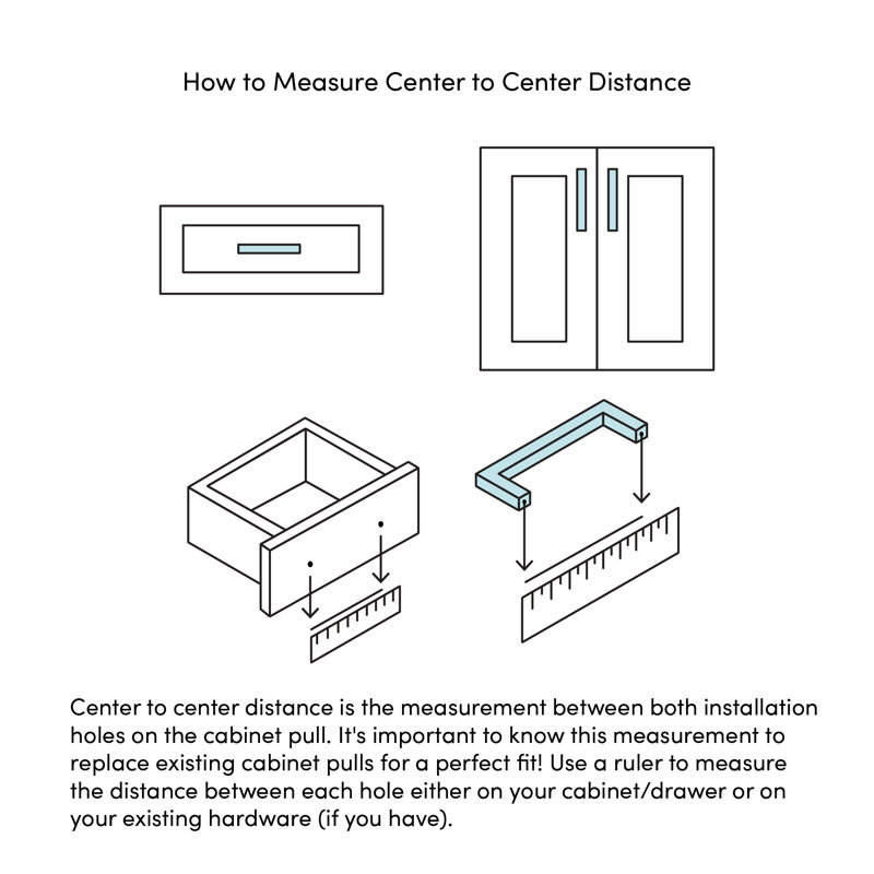 3" Center to Center Arch Pull