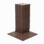 Carreaux de terrasse en plastique emboîtables, paquet de 44 tuiles de patio, 12 po x 12 po, imperméable à l'eau pour utilisation extérieure, tuiles de patio pour terrasse de piscine