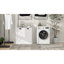 Armoire à linge en blanc. Élégant et fonctionnel. Sacs de rangement en tissu amovibles. E1,. Imperméable et sécuritaire. . Facile à assembler. Armoire blanche porteuse de 100 livres. Sacs pour plus de commodité.
