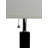 26"H Brown Square Wooden Table Lamp