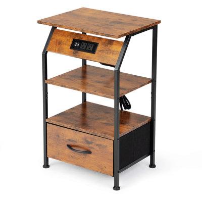 Top 1 End Table with Storage